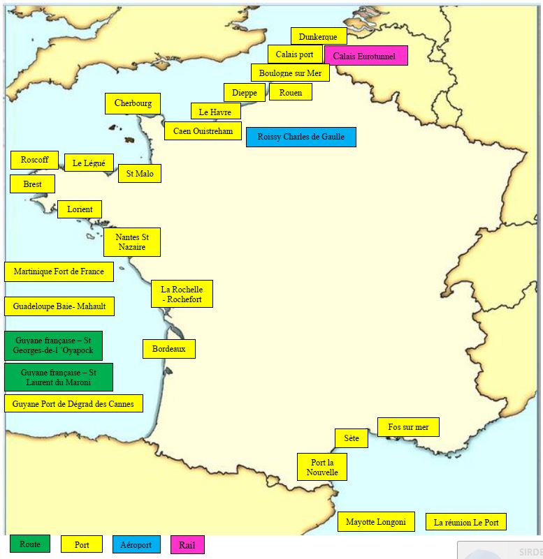 Postes de contrôles frontaliers pour l’alimentation animale non d’origine animale