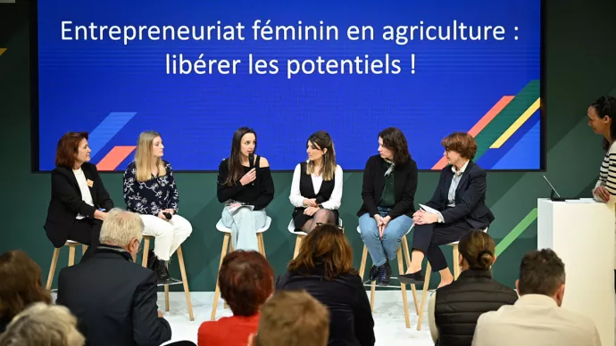 Table-ronde Entrepreneuriat féminin en agriculture : libérer les potentiels au SIA2025